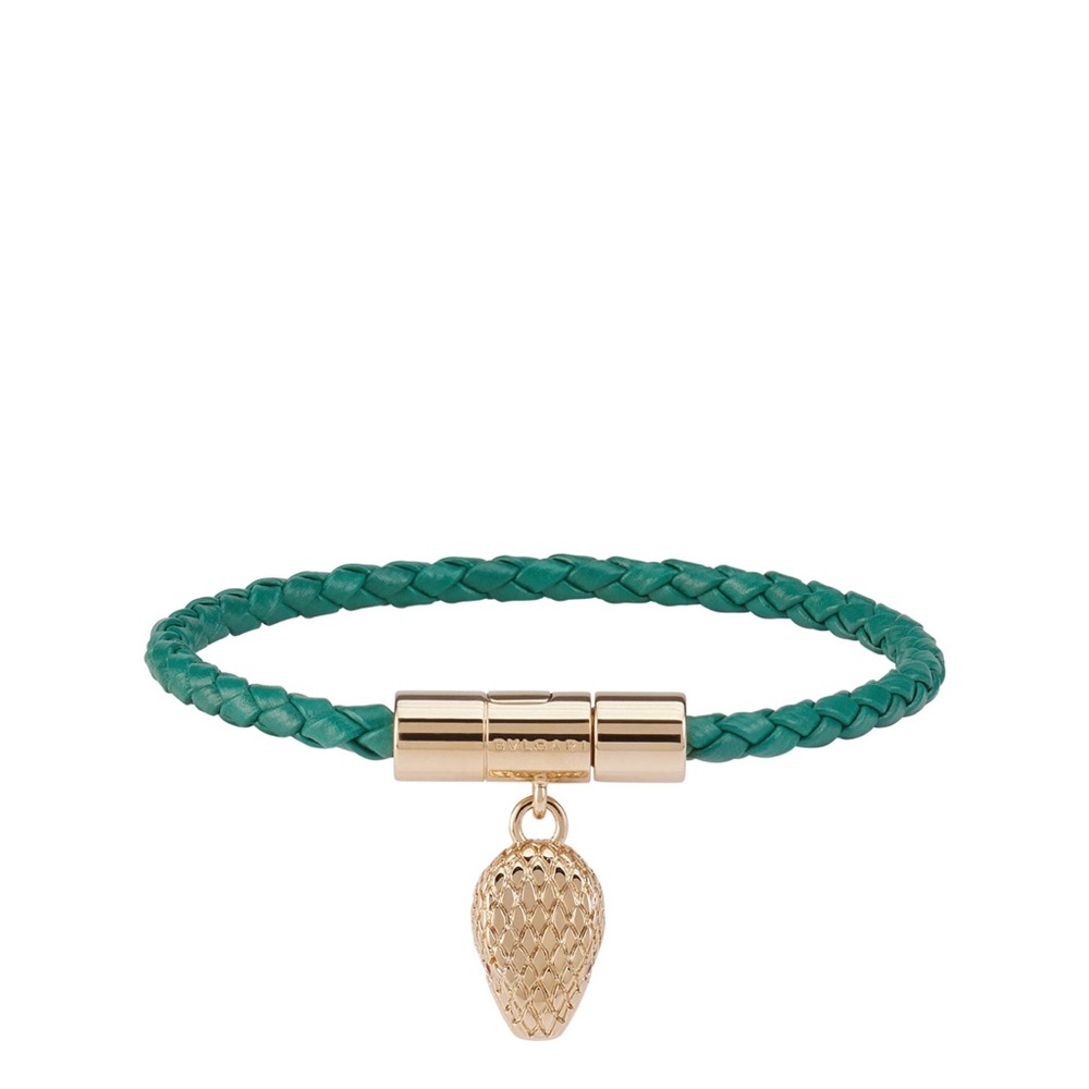 Bulgari SERPENTI FOREVER LEATHER BRACELET Brand New in box!Gift wrapping Bvlgari